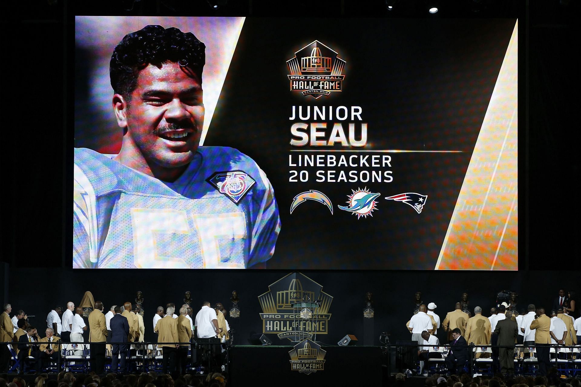 Junior Seau forged a Hall of Fame level career even before teaming up with Tom Brady.