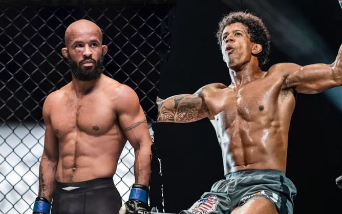 “He’s a big guy for the flyweight division” - Demetrious Johnson says size a factor against Adriano Moraes