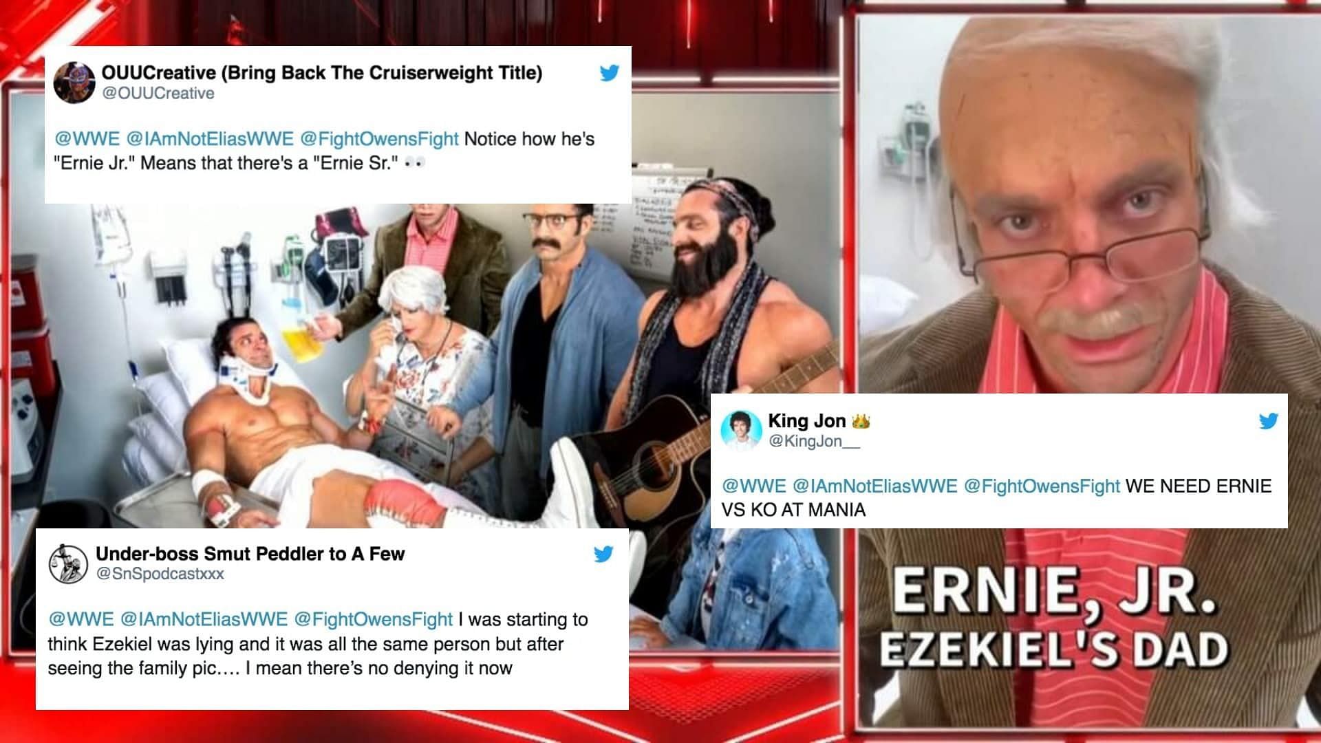 Elias&#039; younger brother is injured after being attacked by Kevin Owens.