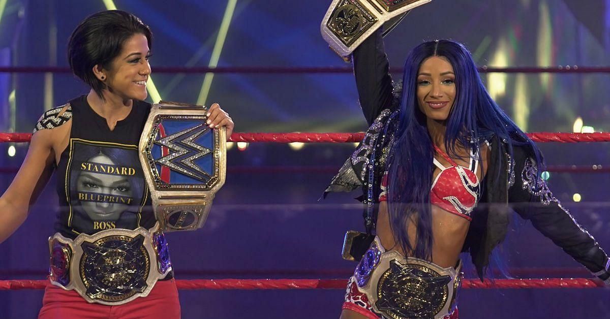 Bayley and Sasha Banks are former WWE Women&#039;s Tag Team Champions