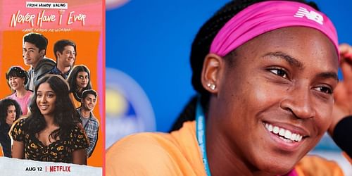 Coco Gauff has reviewed the popular Netflix show Never Have I Ever.