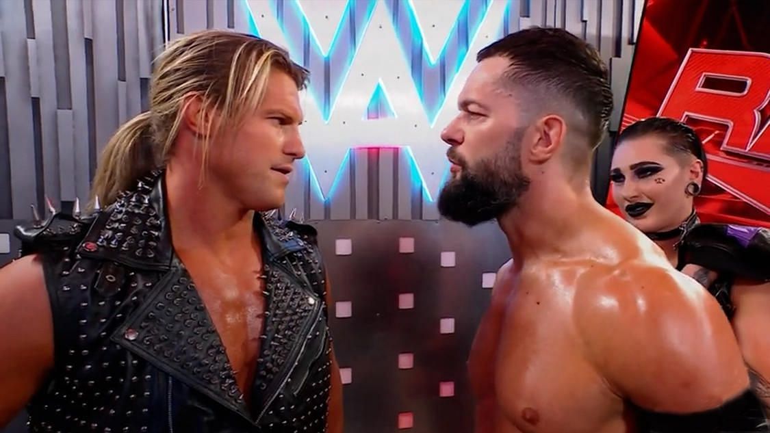 Dolph Ziggler with Finn Balor on WWE RAW last week