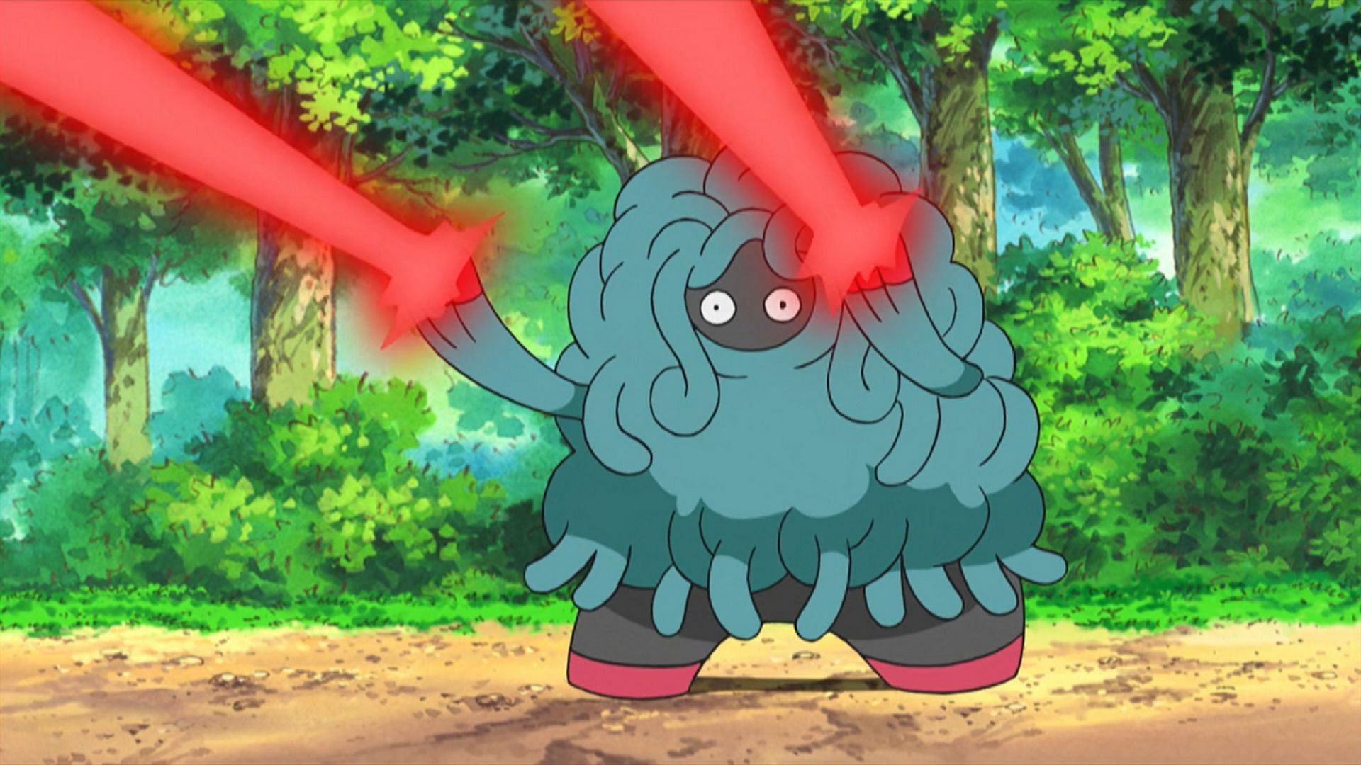 Tangrowth uses Absorb in the anime (Image via The Pokemon Company)