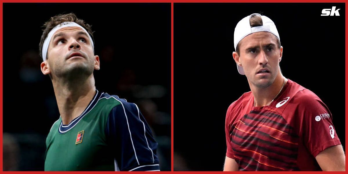 Dimitrov and Johnson will lock horns in the opening round of the US Open.