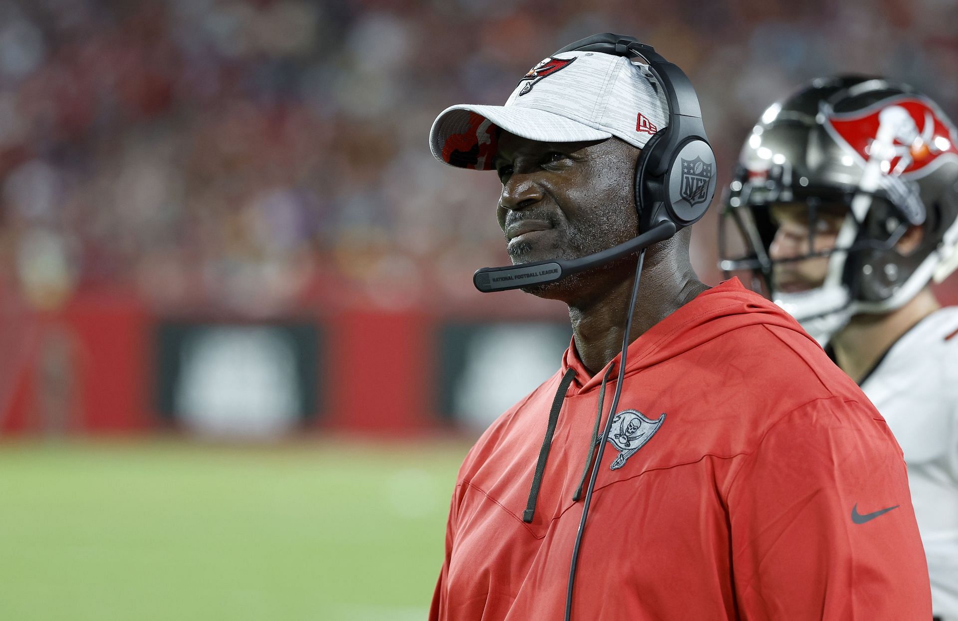 Todd Bowles of the Tampa Bay Buccaneers