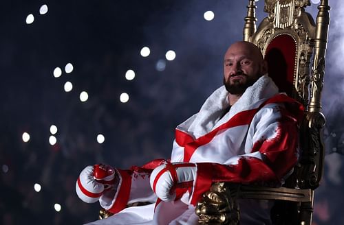 Tyson Fury entrance in his fight versus Dillian Whyte - Heavyweight Fight