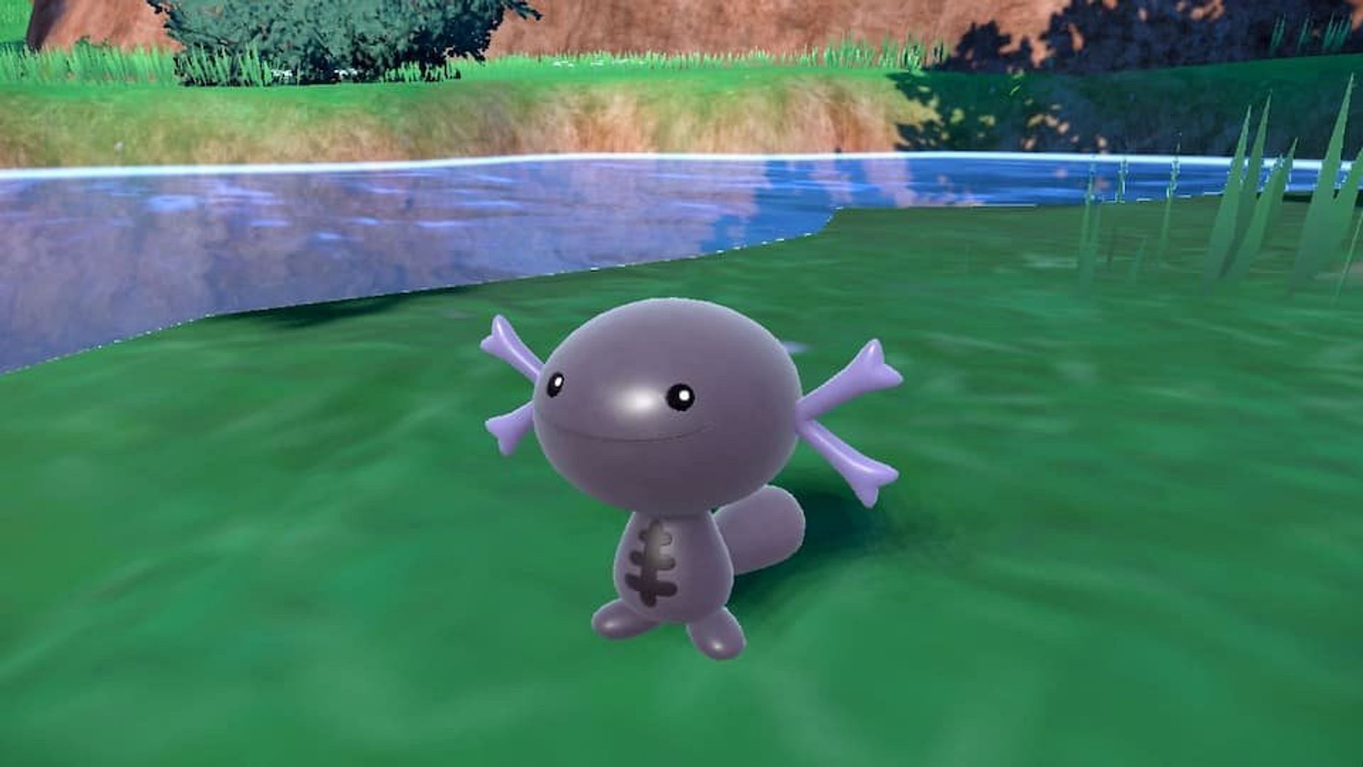Paldean Wooper as it appears in the Pokemon Scarlet and Violet trailer (Image via The Pokemon Company)
