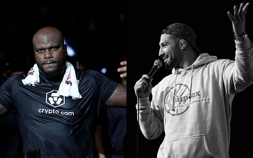 Derrick Lewis (left) and Brendan Schaub (right) [Image courtesy: @brendanschaub]