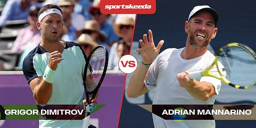 Grigor Dimitrov will face Adrian Mannarino in the second round of the Citi Open