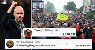 "Proper warrior type performance" "Best player on the park" - Manchester United fans fall in love with 24-year-old for his 'monsterclass' against Liverpool