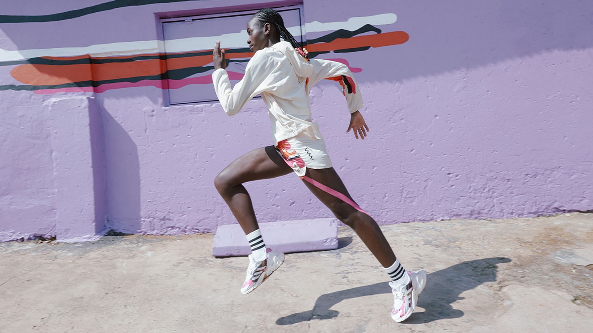 Upcoming Adidas x Thebe Magugu women&#039;s collection (Image via Adidas)