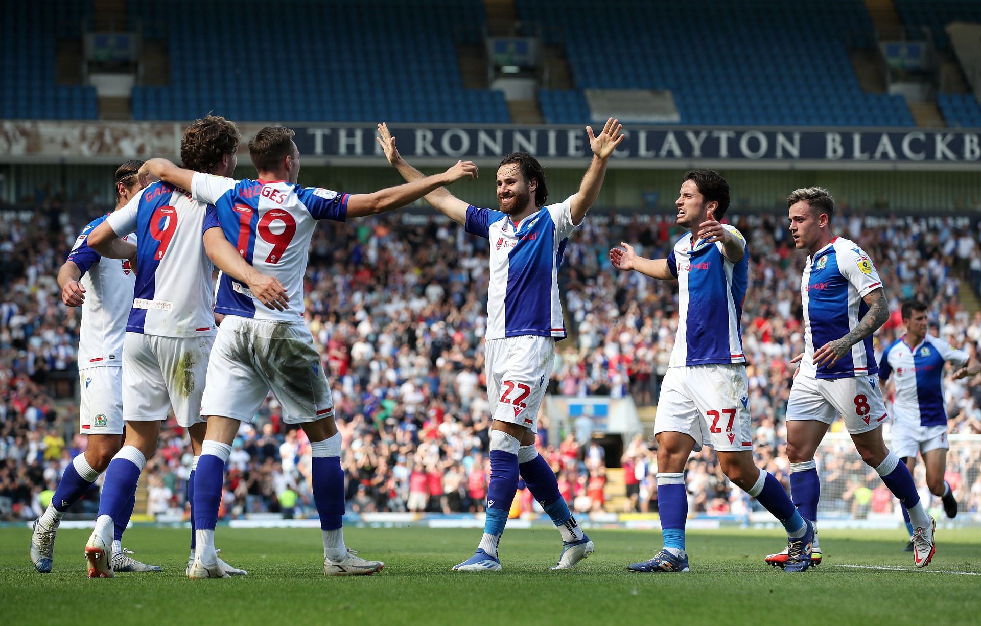 Blackburn will be looking to consolidate their lead at the top of the table