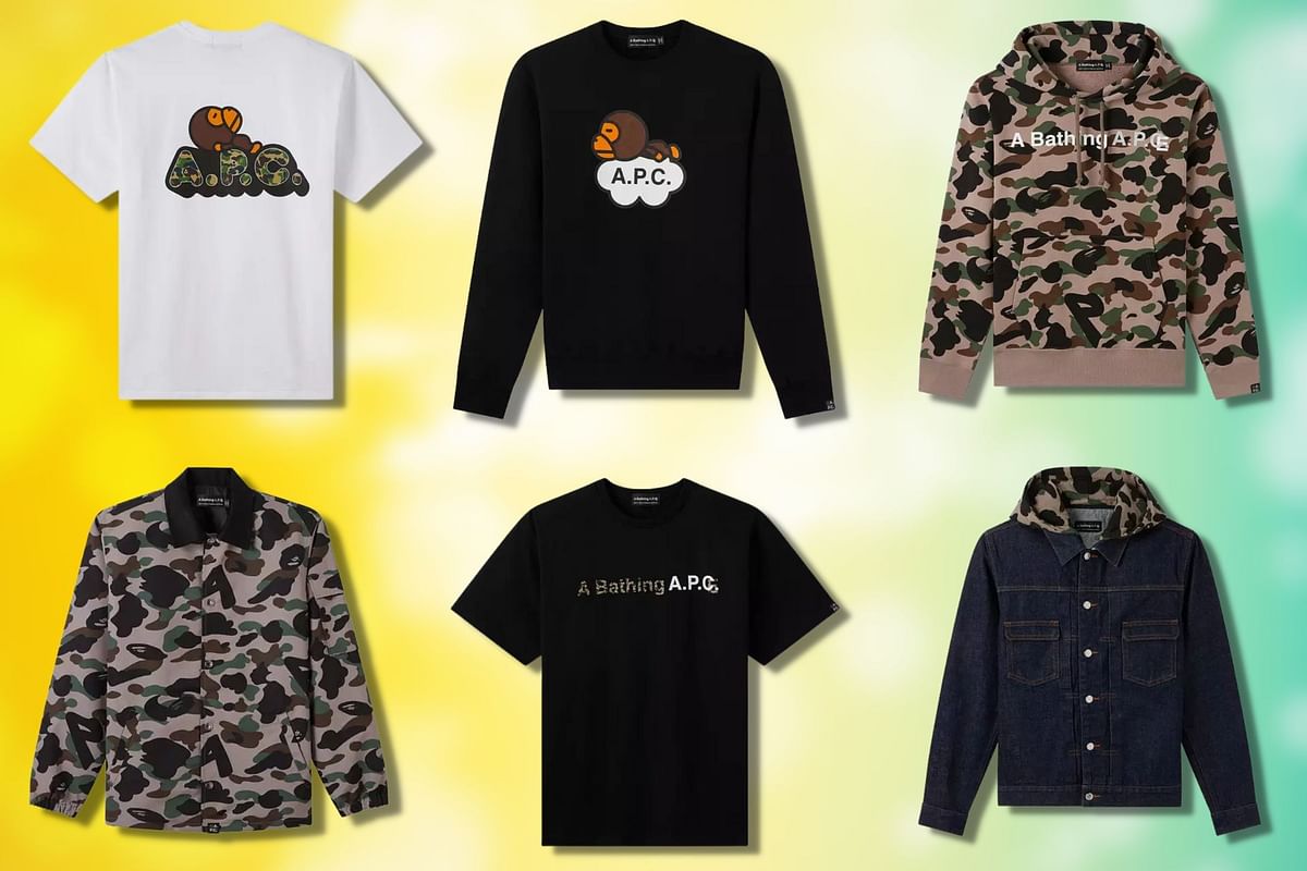 Where to buy the Bape x A.P.C. Interaction collection? Release date and ...