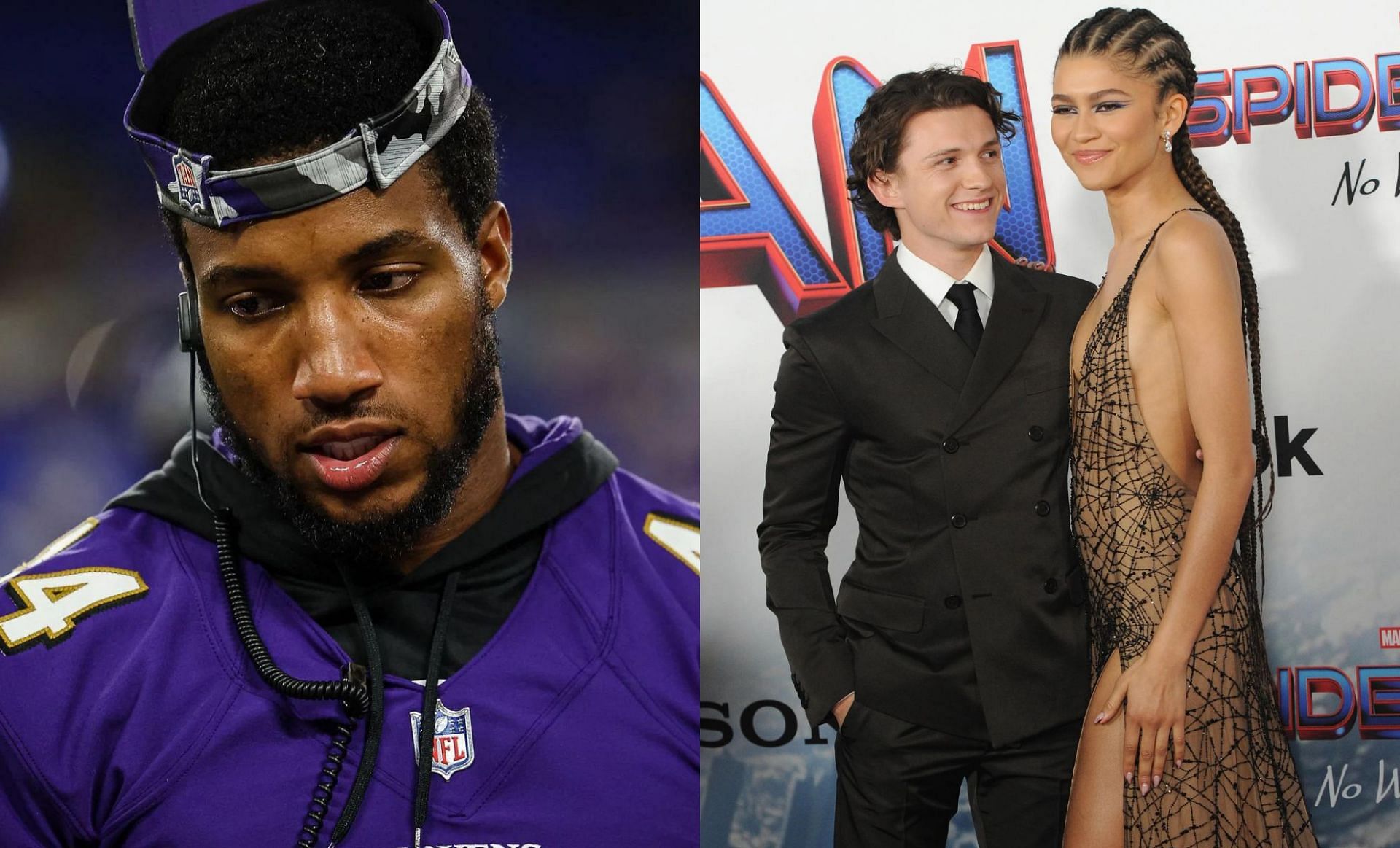 Ravens star shoots his shot at Zendaya, tries to convince Spider-Man actres...
