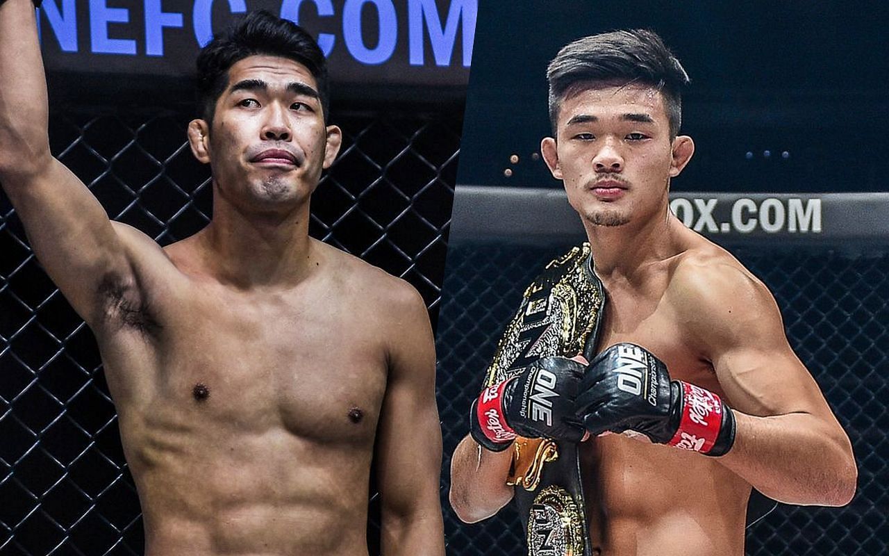 ONE lightweight world champ Ok Rae Yoon (left) will rematch former world champ Christian Lee (right) in the main event of ONE 160. (Image courtesy of ONE)
