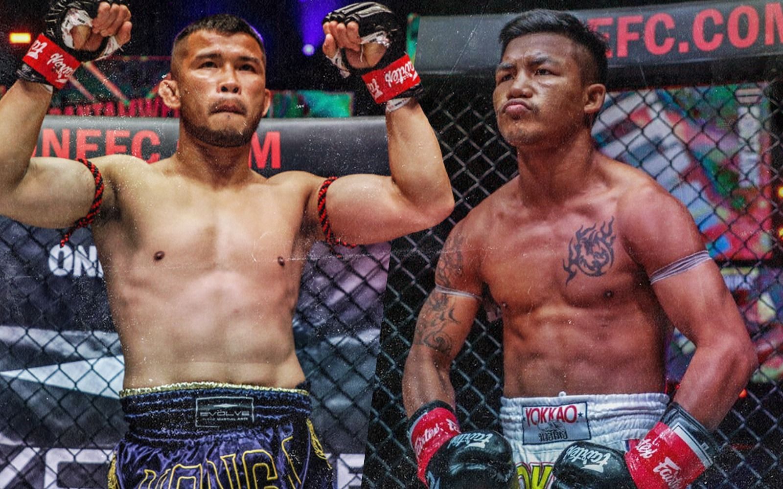 Nong-O Gaiyanghadao (left) and Rodtang Jitmuangnon (right) [Photo Credits: ONE Championship]