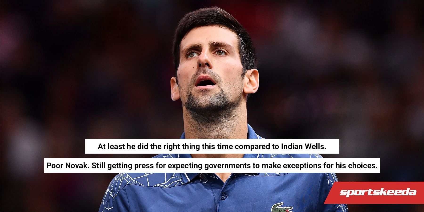 Novak Djokovic is officially out of the Rogers Cup.
