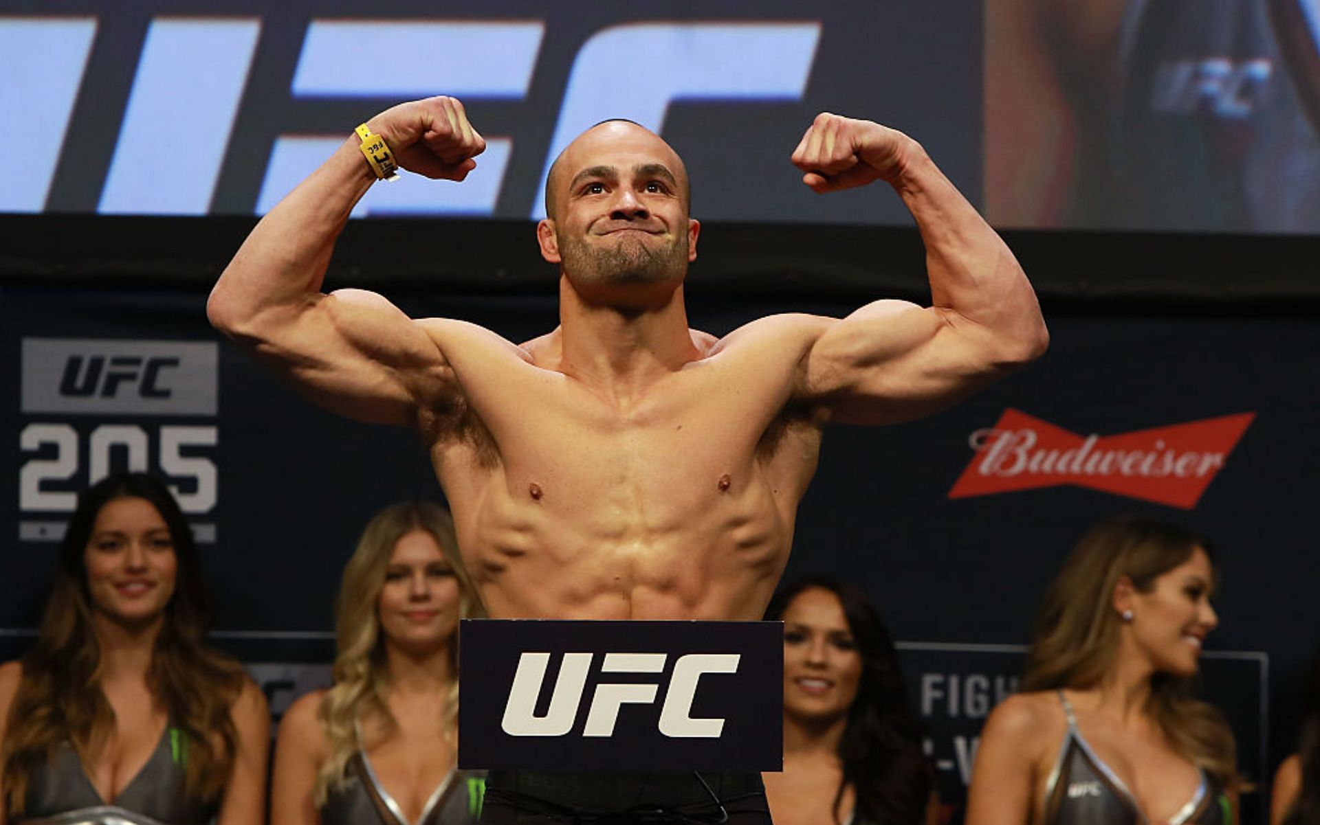 Eddie Alvarez at the UFC 205 weigh-in