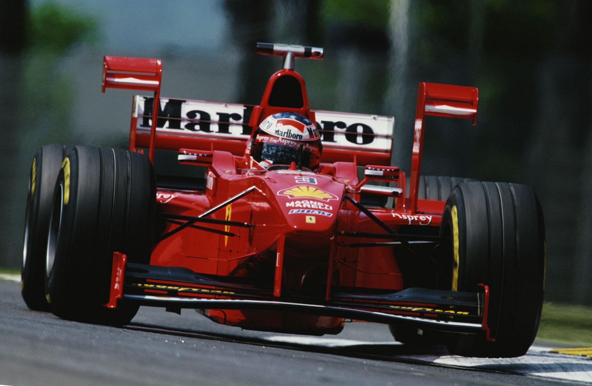 Grand Prix of San Marino - Michael Schumacher drives the F300 in Imola.