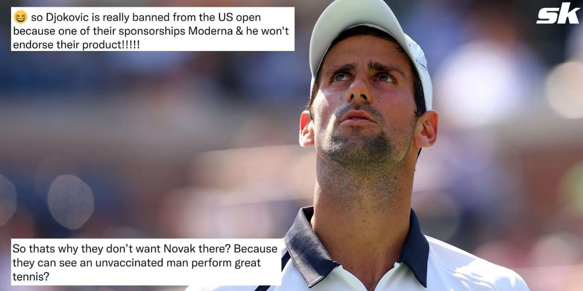 Tennis fans take a dig at vaccine manufacturer Moderna