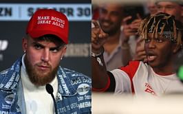 "An awful showing" - Jake Paul compares KSI's latest fight announcement to George Foreman fighting four people in one night