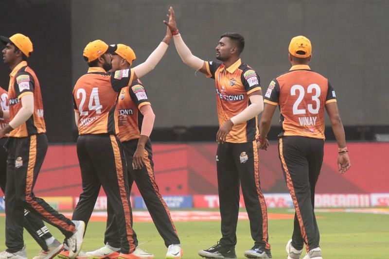 Hubli Tigers in action. (Image Courtesy: Circle of Cricket)