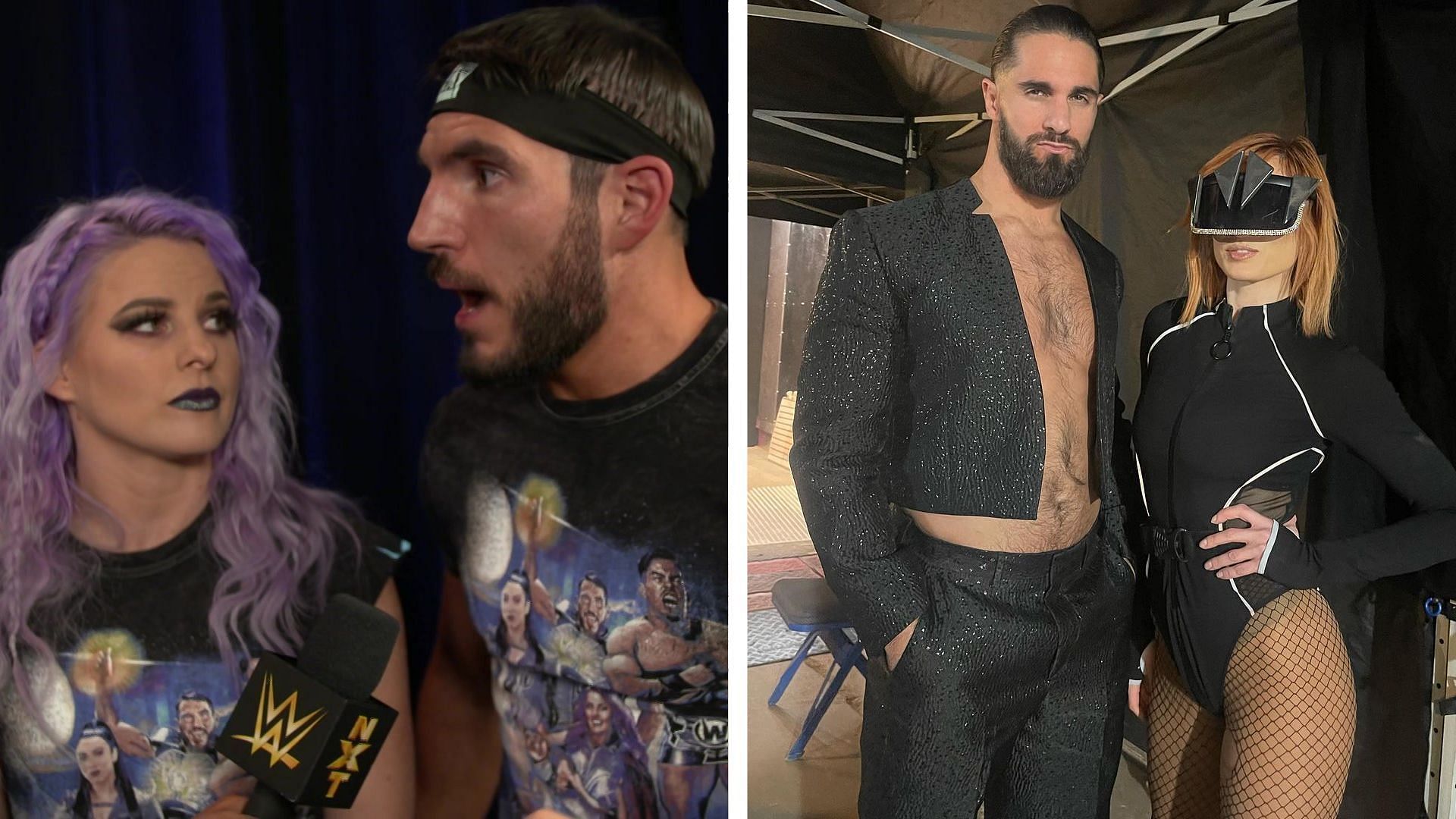 Johnny Gargano and Candice LeRae could have many interesting bouts if she returns to WWE