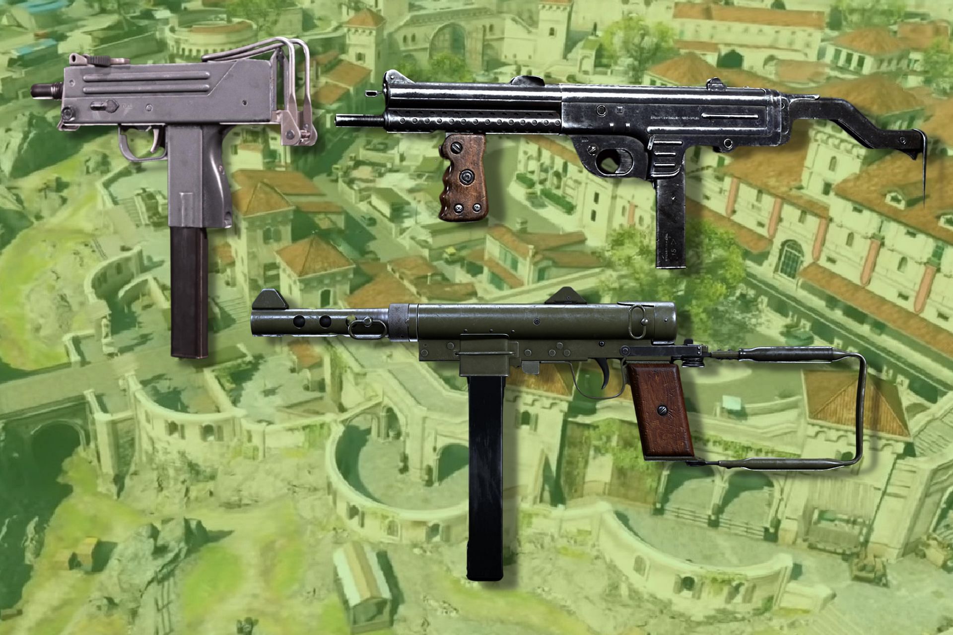 There are many great SMGs for the Fortune&#039;s Keep map in Call of Duty: Warzone Season 4 Reloaded  (Image via Sportskeeda)