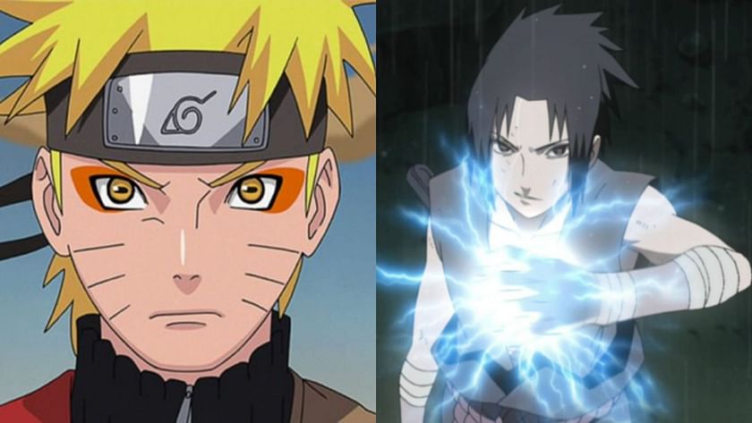 Chidori vs Rasengan = naruto y sasuke