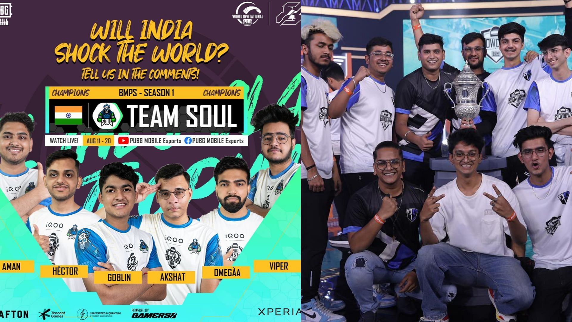 Team Soul and 7SEA will compete in PMWI 2022 (Image via Sportskeeda)