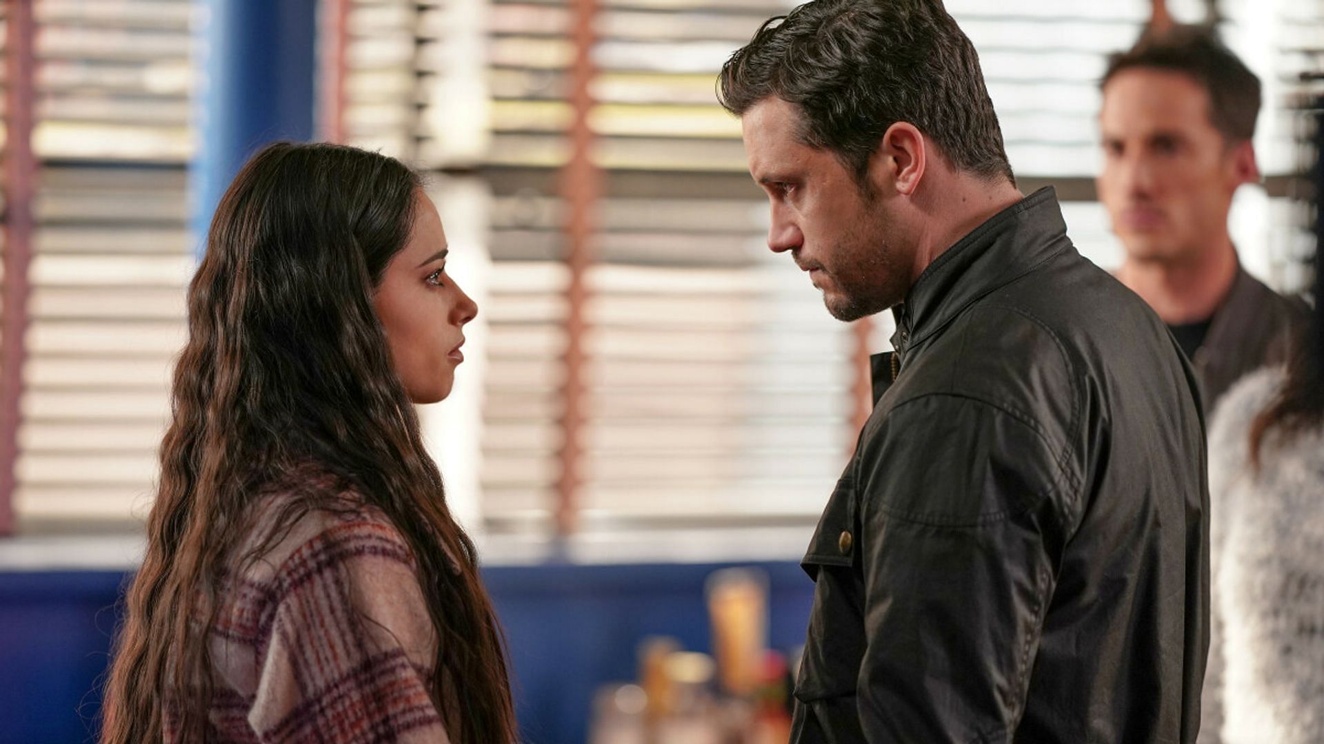 Still from CW&#039;s upcoming episode of Roswell, New Mexico Season 4 (Image via CW)