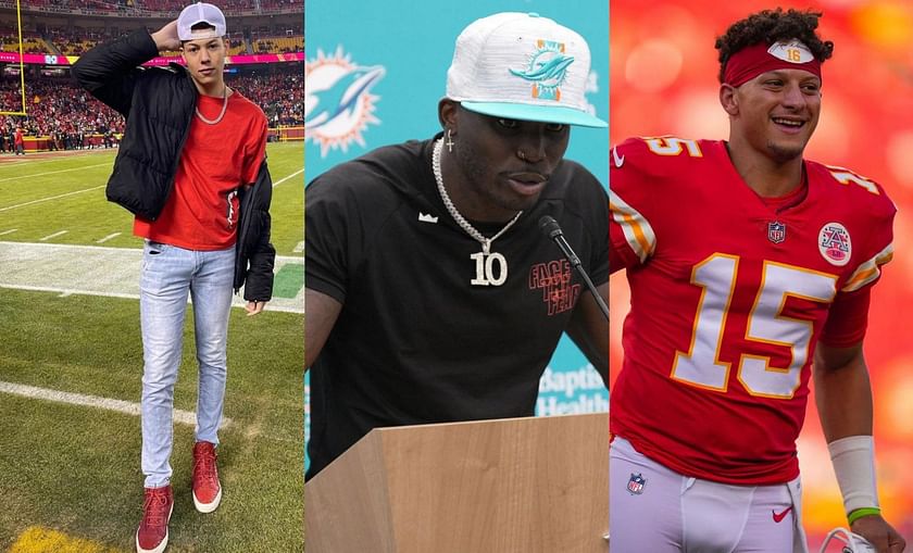 NFL fans come to Jackson Mahomes' defense after Tyreek Hill cheap shot