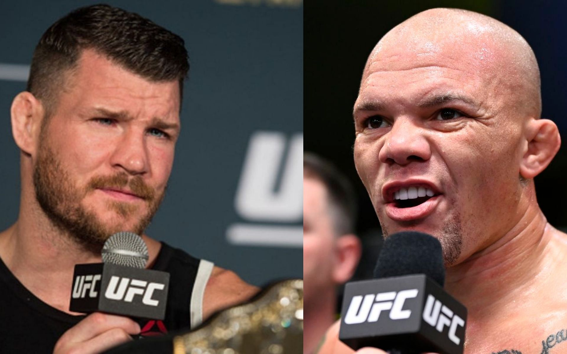 Michael Bisping (L) and Anthony Smith (R) [Images Courtesy: Getty]