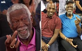 Video: Revisiting the time Bill Russell gave the middle finger to Charles Barkley, Vince Carter, and others