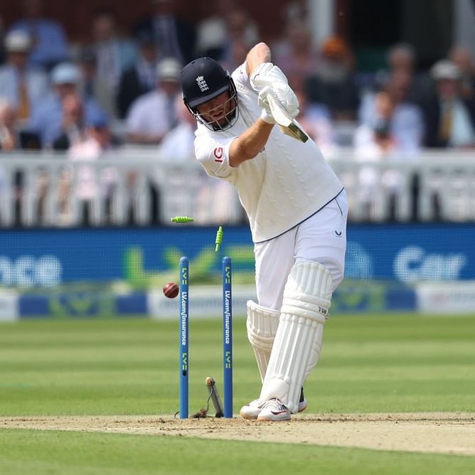 [Watch] Nortje cleans up Jonny Bairstow, England clutching at straws as the Proteas run riot
