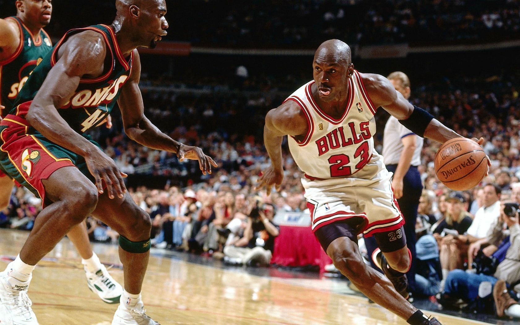 Michael Jordan&#039;s dribbling skills never got the credit they deserved. [Photo: Pinterest]