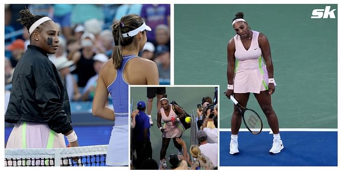 Serena Williams turns down on-court interview requests following quick-fire defeat to Emma Raducanu in 2022 Cincinnati Open 1R