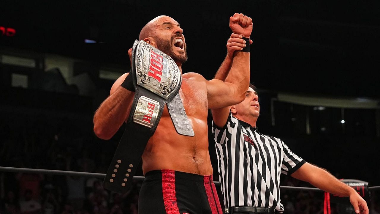 Claudio Castagnoli is the reigning Ring of Honor World Champion