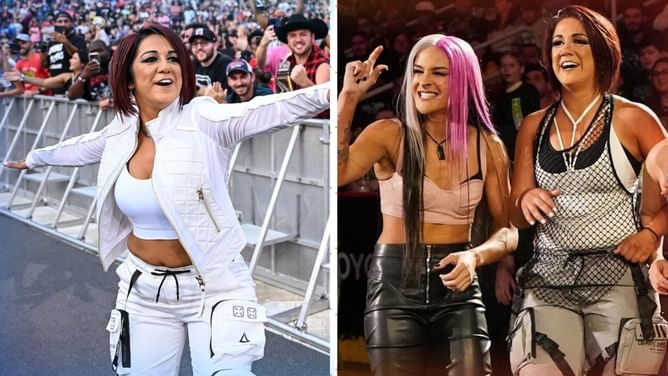 WWE Superstar reacts to Bayley assisted bad landing during RAW match