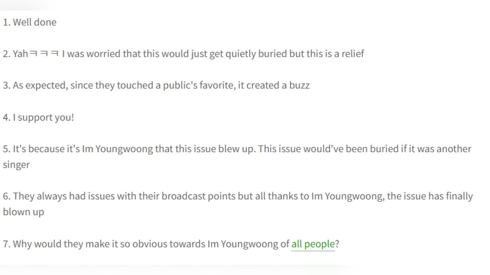K-netizens comments regarding the police investigation (Image via theqoo)