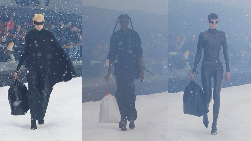 “High fashion is a joke”: Internet startled at $1790 Balenciaga trash pouch