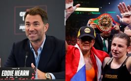 "135 is the lowest she will go"- Eddie Hearn dismisses a potential Katie Taylor and Amanda Serrano rematch at 126 lbs