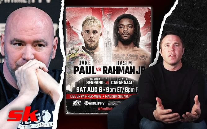 This is why Dana White doesn't get involved - Chael Sonnen slams boxing community's "disgusting" behavior of supporting Hasim Rahman Jr. instead of Jake Paul