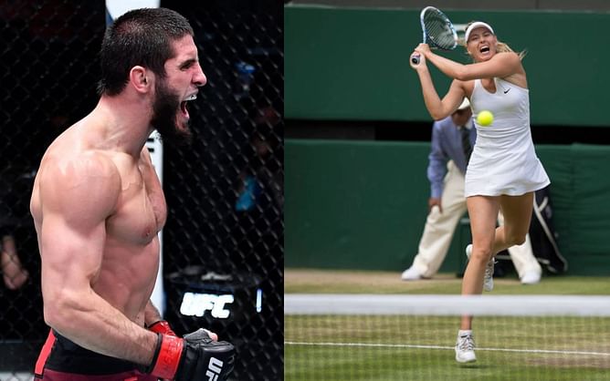 "Same drug that tennis player Maria Sharapova took" - Fans divided in opinion after article about Islam Makhachev testing positive for banned drug meldonium resurfaces online