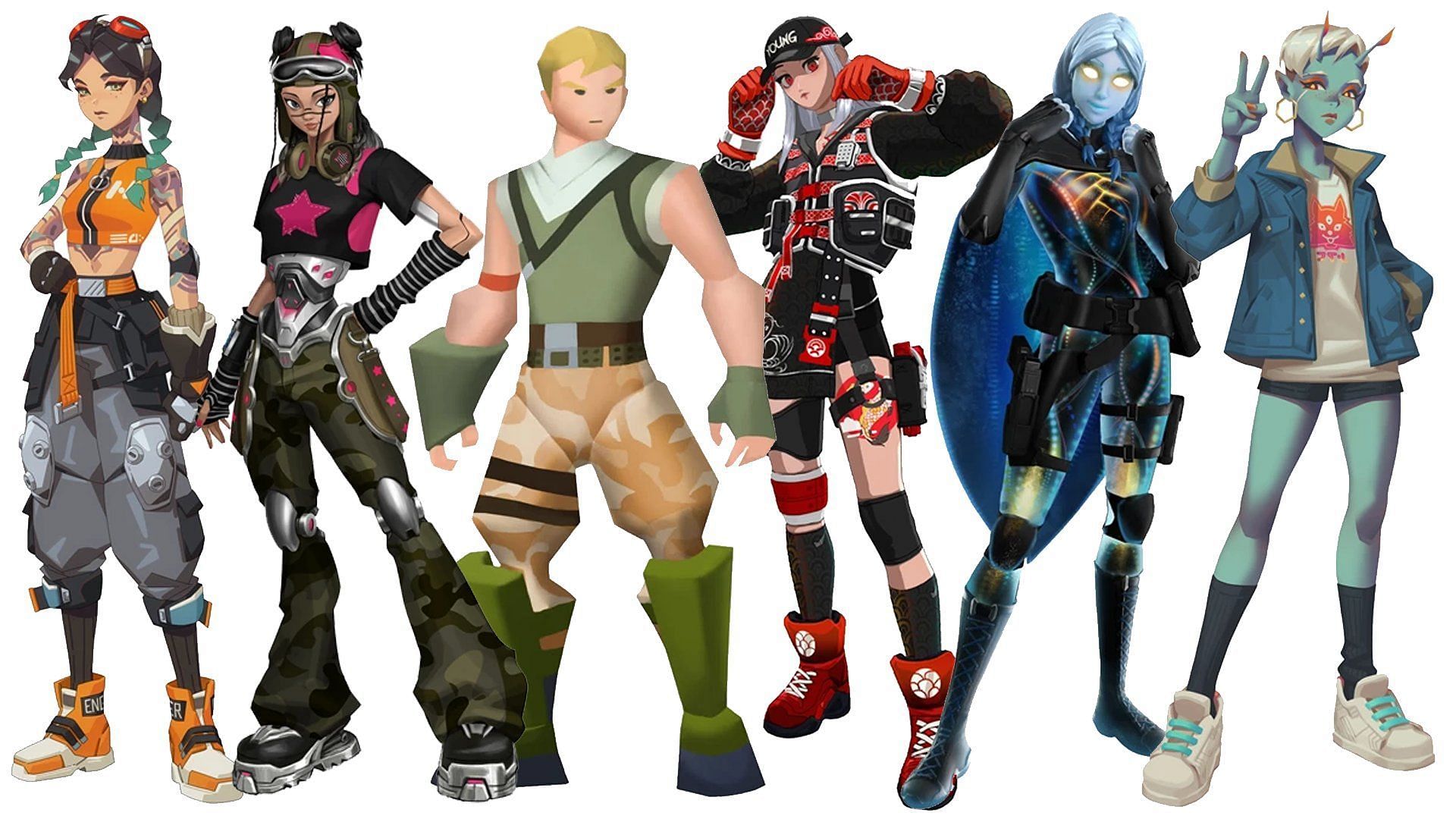 The latest Fortnite survey has revealed some remixed skins as well (Image via Epic Games)