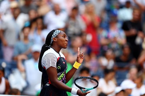 Coco Gauff at the 2022 US Open