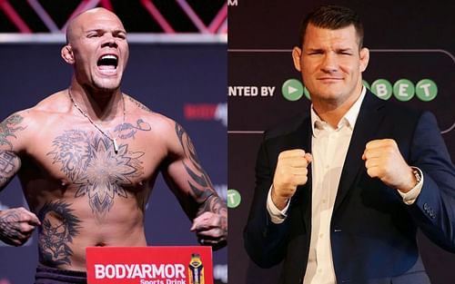 Anthony Smith (left) and Michael Bisping (right)