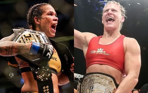 Amanda 'The Lioness' Nunes (L) vs. Kayla Harrison (R)