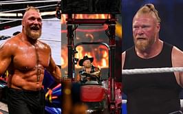 Brock Lesnar News and Rumor Roundup: Unseen footage of risky ring lift spot at SummerSlam, hint at return, truth behind WWE legend’s brutal injury after chair shot