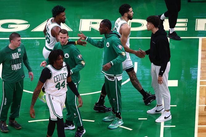 “They gotta tighten up the leak shop over on Causeway Street” - Nick Wright believes the Boston Celtics have to be firm in trade talks after making elite rim protector untouchable